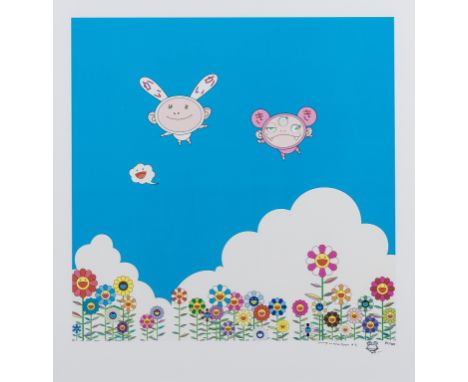 ** Takashi Murakami (b.1962)If I Could Only Do This, If I Could Only Do ThatOffset lithograph printed in colours, 2002, signe