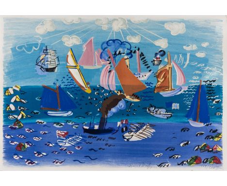 δ Raoul Dufy (1888-1953)Ocean FestivalLithograph printed in colours, with the stamped signature, numbered from the edition of