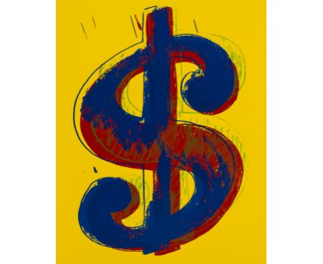 Andy Warhol (1928-1987)(after)Dollar Signs (Sunday B. Morning) (set of four)The complete set of four screenprints in colours,