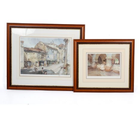 William Russell Flint (1880-1969), two limited edition polychrome prints. consisting of 'Sicilian Rendezvous' 64/500 and 'The