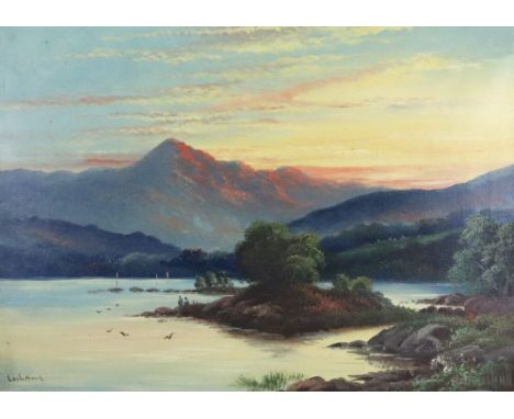 R Marshall (British, late 19th/early 20th Century) Loch Awe, signed 'R Marshall' (lower right) and inscribed with title (lowe