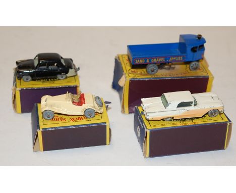 A collection of assorted Lesney Models of Yesteryear and other diecast toy vehicles to include scale model E class tram car, 