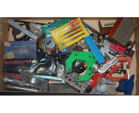 A large collection of assorted tapers, reamers and model making tools and equipment to include Rekord etc