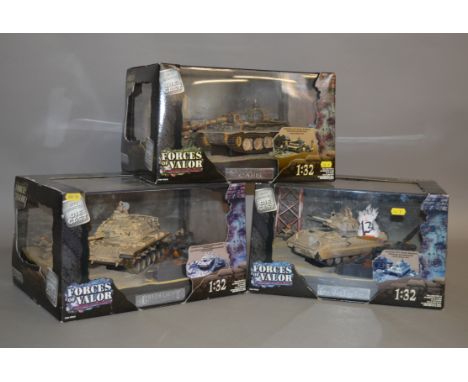 Three Unimax Forces of Valor 1:32 scale models with dioramas: Green Light Offensive Option Kuwait Desert Storm 1991; Last Sta