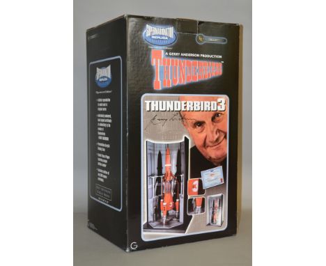 Iconic Replicas Supermarionation Replica Collection Thunderbirds Thunderbird 3, ltd.ed. 123/800, certificate signed by Gerry 