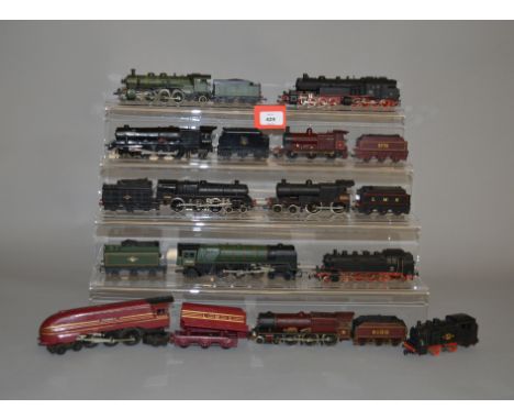 OO/HO gauge. 11 x unboxed locomotives by Triang, Rivarossi, Marklin and similar. Conditions vary.
