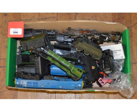 OO gauge. Quantity of locomotives by Triang, Lima and similar, for spares or repair.