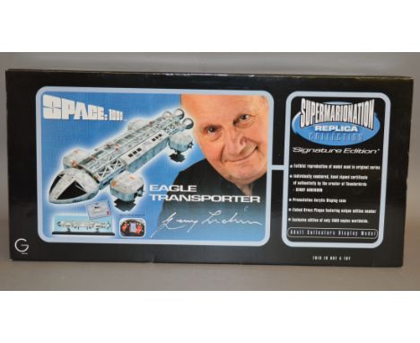 Product Enterprise Supermarionation Replica Collection Space:1999 Eagle Transporter, Special Edition Medical Eagle, ltd.ed. 1