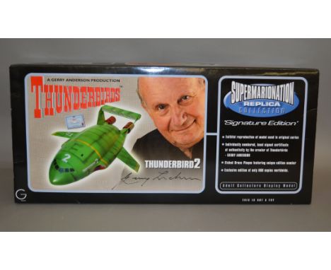 Product Enterprise Supermarionation Replica Collection Thunderbirds Thunderbird 2 ltd.ed.117/800, certificate signed by Gerry