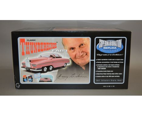 Product Enterprise Supermarionation Replica Collection Thunderbirds FAB1, ltd.ed. of 1500, certificate signed by Gerry Anders