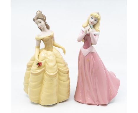 Two Nao Disney figures of ladies