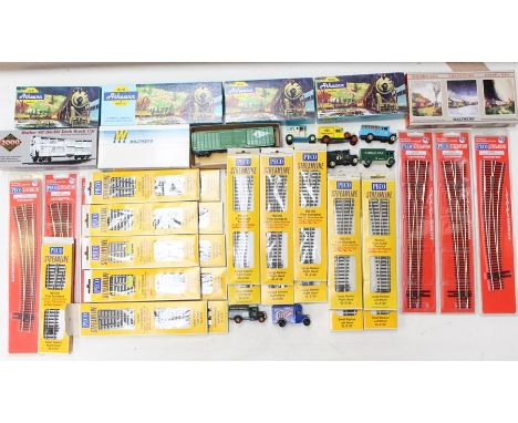 A collection of assorted train and model railway related interest, to include: four Athearn kits, complete, comprising: 1522,