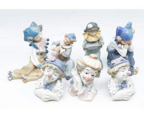 Six Nao style clowns along with a Nao clown&nbsp; &nbsp;