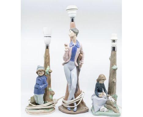 Five Nao table lamps, no shades&nbsp;