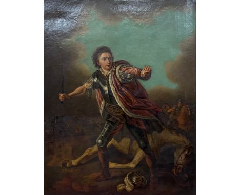 After Francis Hayman (British 1708-1776), portrait of David Garrick as Gloucester in Richard III, by William Shakespeare, Dru