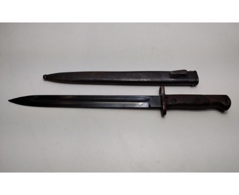 WWI Wilkinson bayonet and scabbard. Shipping Group (B). 