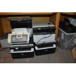 Quantity of Assorted Brother and Other Printers
