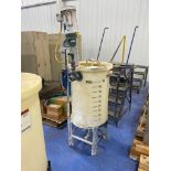 ChemTainer Poly Tank with Agitator .75 HP Baldor Motor