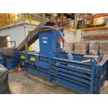 C&M Horizontal 15hp Closed Door Manual Tie Baler