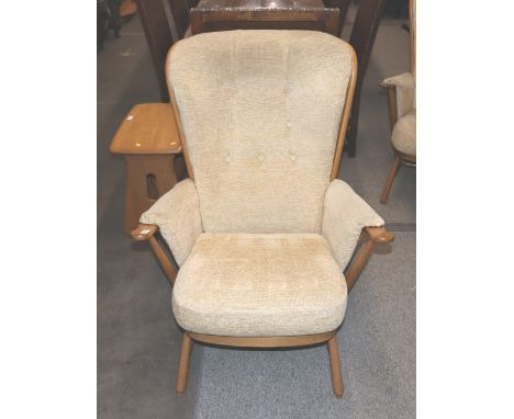 An Ercol "Evergreen" stick back armchair&nbsp;