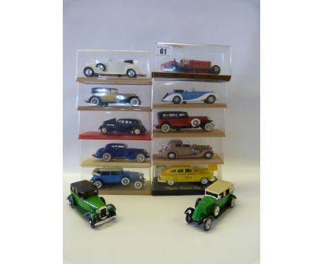 12 Solido Various Diecast Vehicles