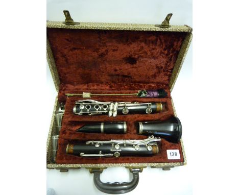 Cased Caltau Clarinet 