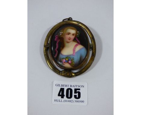 Victorian Miniature Portrait