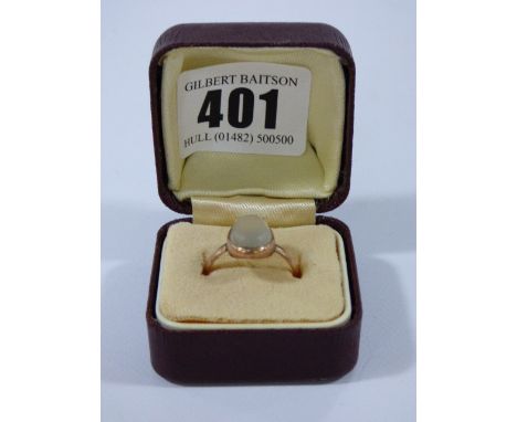 9ct Gold Gem Stone Ring