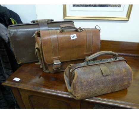 Vintage Gladstone Bag - Briefcase & Another