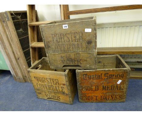 3 Vintage Crates