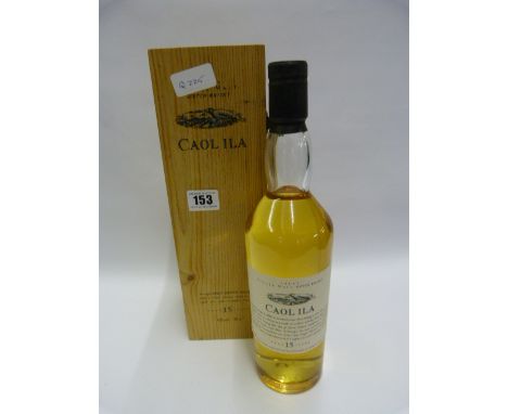 Bottle of Caol-ila Single Malt Scotch Whisky 