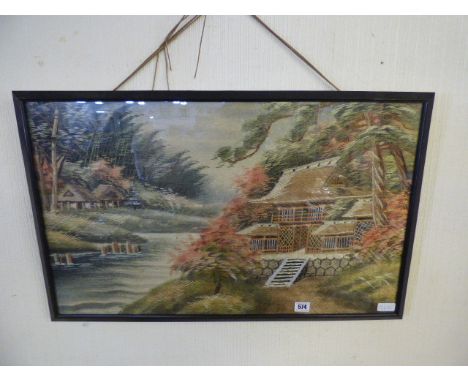 Framed Tapestry Picture 