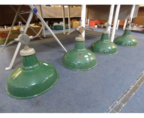 4 Enamel Lights