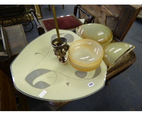 2 Art Deco Wall Lights - Hanging Ceiling Light etc