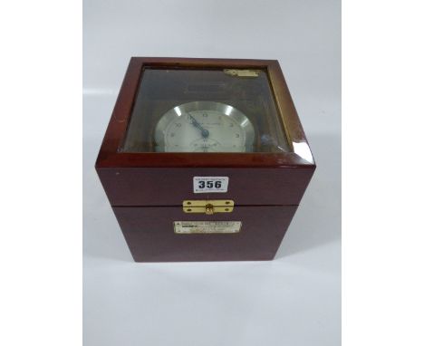 Cased Wempe Marine Quartz Chronometer