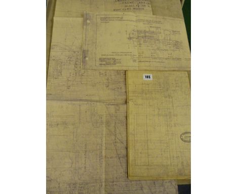 Set of Drawings for Earle & SW Small Tank Steam Engine etc
