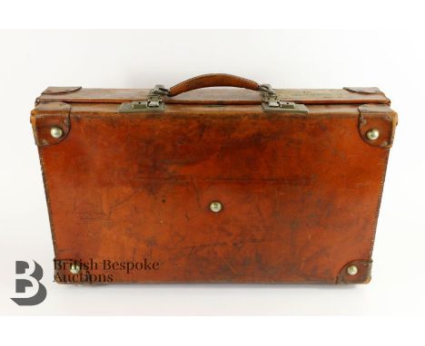 A Revelation vintage travel case with a GWR luggage stamp from Bath approx 67cm x 39cm x 18cm&nbsp;

