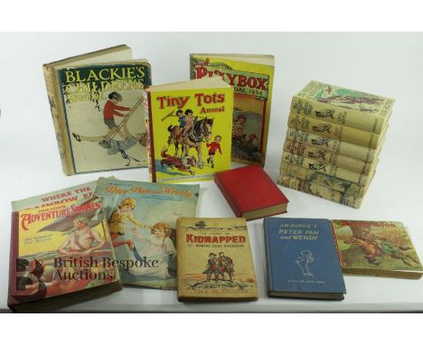 Enid Blyton Adventures, first editions 1944 The Island of Adventures; 1946 The Castle of Adventure; 1947 The Valley Adventure