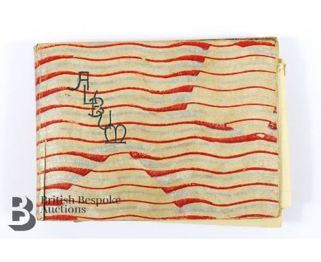 Autograph book, including Sid James, Peter Sellers, Kim Bennett, Dennis Lotis, Humphrey Littleton, Don Peters, Don Vaughn, Ja