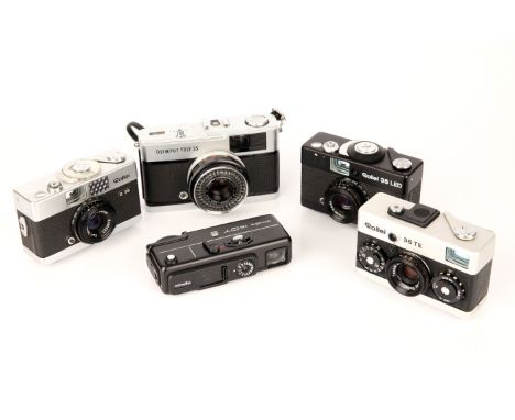 A Selection of Compact Cameras, including Rollei 35TE, Rollei B35, Rollei 35 LED, Minolta 16QT and Olympus Trip 35 (a lot)