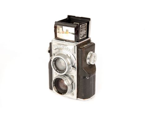 A Zeiss Ikon Contaflex TLR Camera, with Carl Zeiss Jena Sonnar f/2 50mm lens