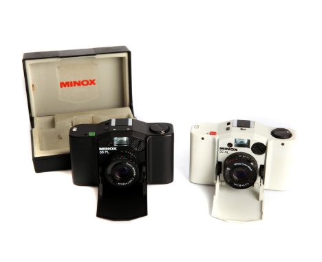 A Minox 35AL Compact Camera, together with a Minox 35PL (2)