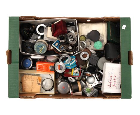 A Selection of Various Camera Parts &amp; Accessories, including filters, flanges, components and more (a lot)