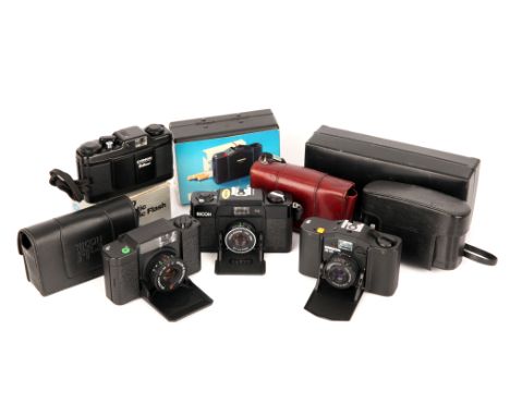 A Selection of Compact Cameras, including Minox 35GT, Ricoh FF-1, Balda Mini 35 and more (a lot)