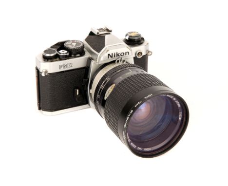 A Nikon FM2n SLR Camera, with Hoya f/4 28-85mm lens