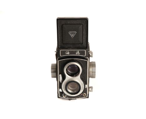A Seagul 4 TLR Camera,  with maker's case