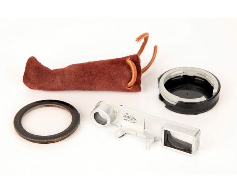 A Pair of Leica Googles for Leitz Summicron f/2 50mm Lens, in soft pouch