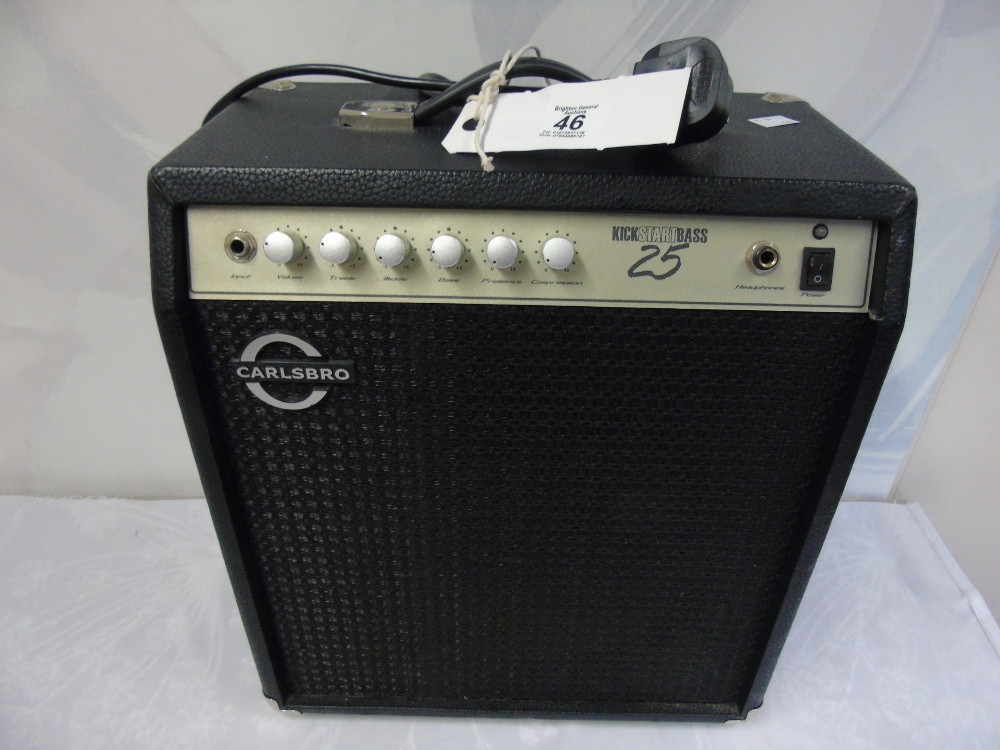 KICKSTART BASS 25 CARLSBRO AMP
