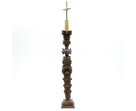 Converted from Candlestick, 188 cm. tall.