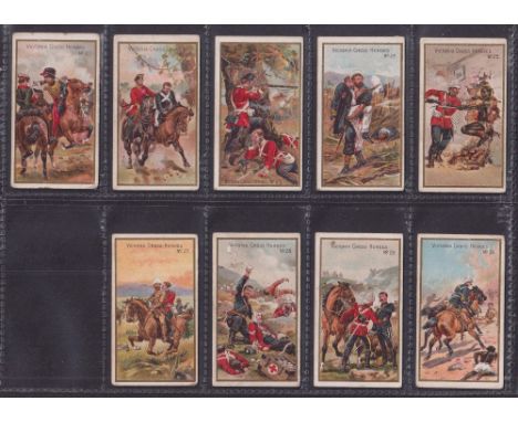 Cigarette cards, Taddy, Victoria Cross Heroes (21-40) (17/20, missing nos 26, 31 & 38) (all with faults, most with light tape